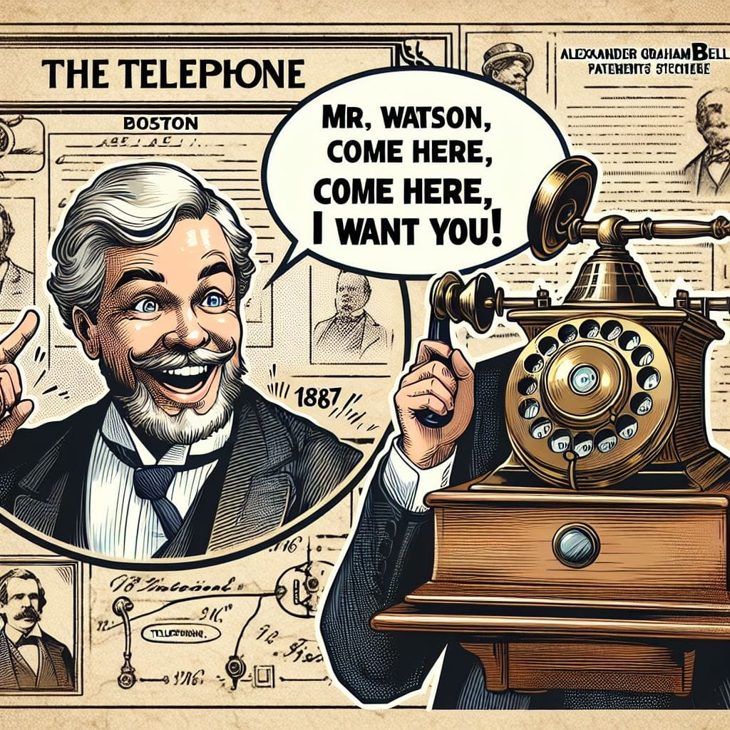 Un 12 de noviembre: La curiosa historia del primer teléfono de la historia