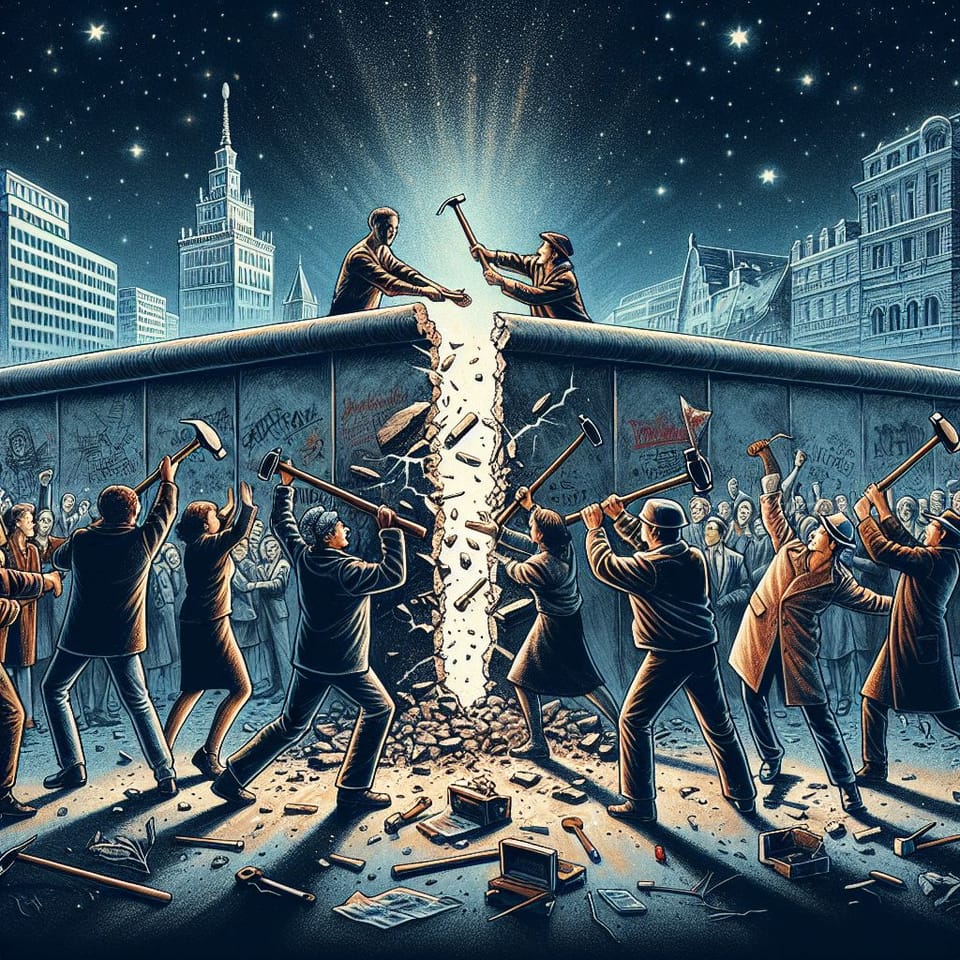 El 10 de noviembre: Cuando la caída del Muro de Berlín resonó en el mundo